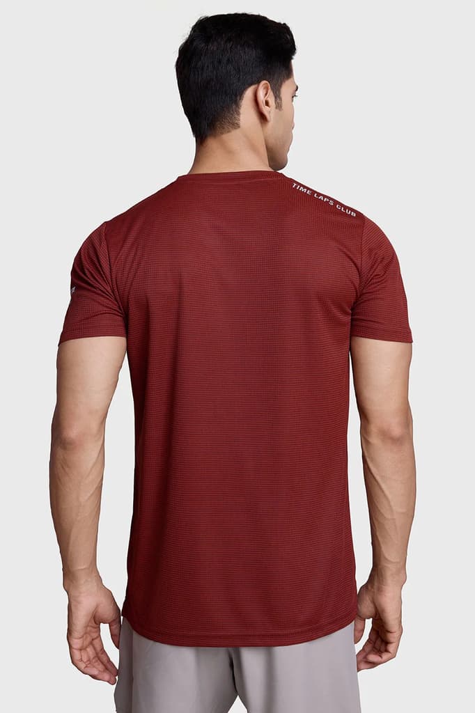 Checks Running T-shirt Salsa — photo 7
