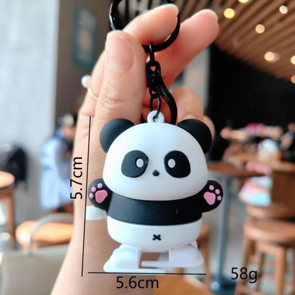 Pookie Panda Windup Keychain | Cutesy Toy Keychain With Bagcharm — photo 5