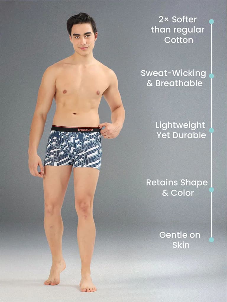 Men's Cotton Printed Trunk (Pack of 1) — photo 2