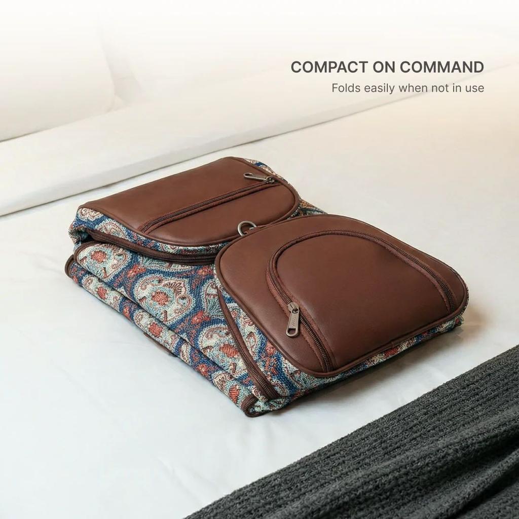 Kovil Blue Weekender Duffle Bag — photo 7