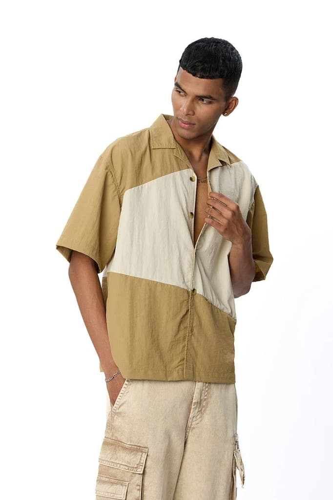 Two-Tone Resort Shirt // 002 — S