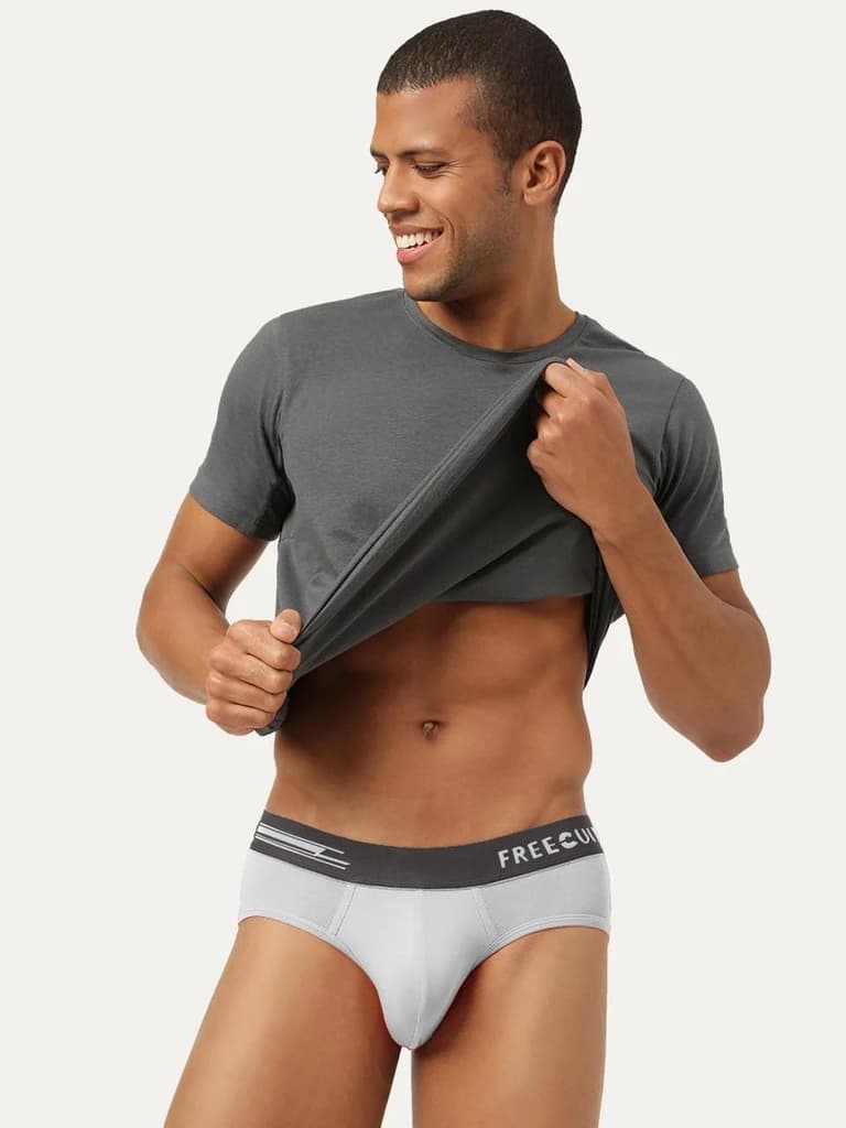 Men's Anti-Bacterial Micro Modal Brief in Contrast Waistband (Pack of 1) — photo 4