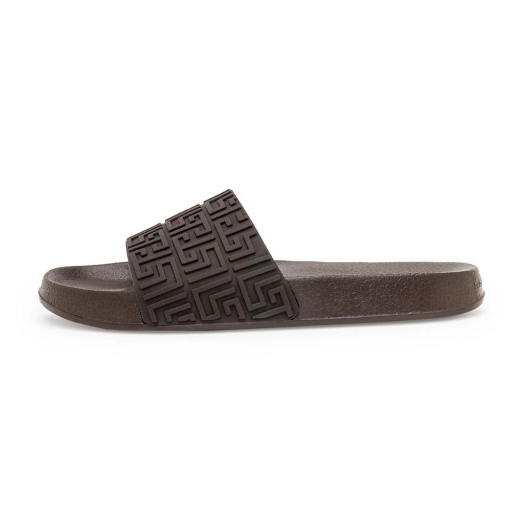 Womens Sliders in Brown | Casual Pool Sliders — photo 3