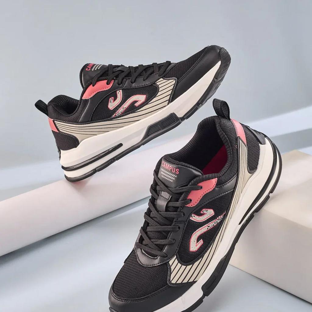 DENRO Black Men's Sneakers