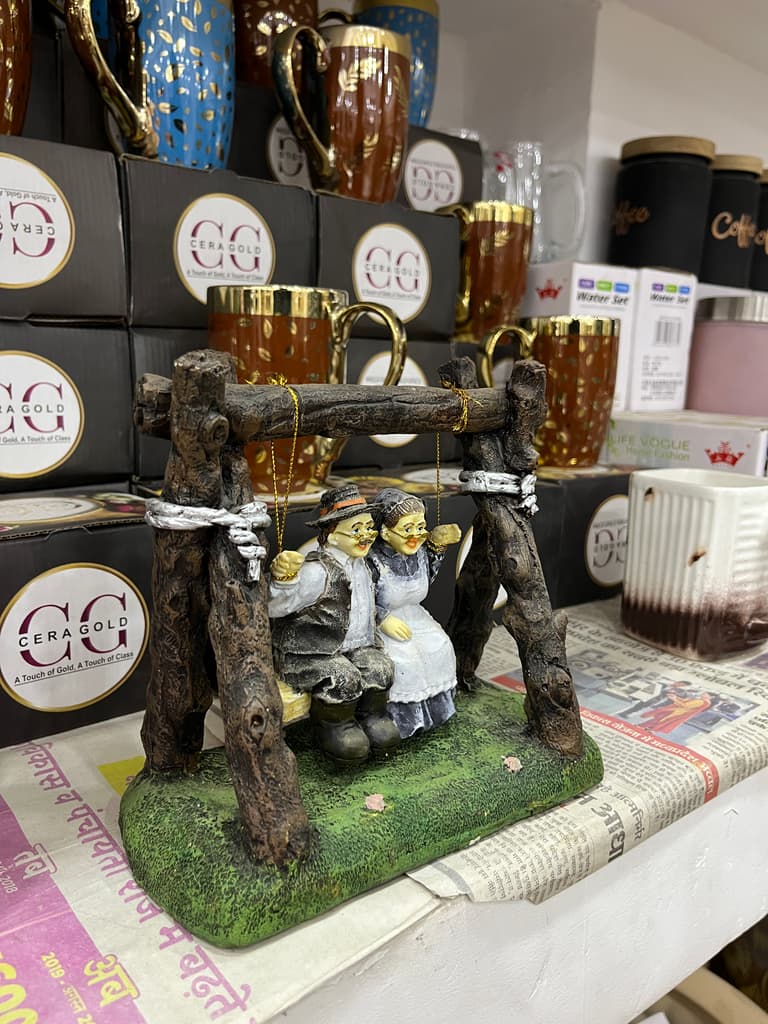 Wooden Hanging Figurines | Home Decor | Wood | Brown