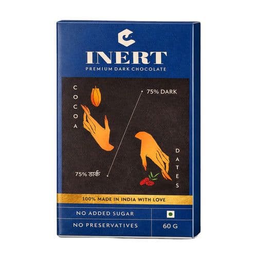 75% Dark Chocolate: 60g Bar — photo 3