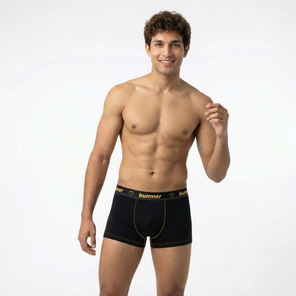 Trunks & Boy Short Matching Set - Noir — photo 4