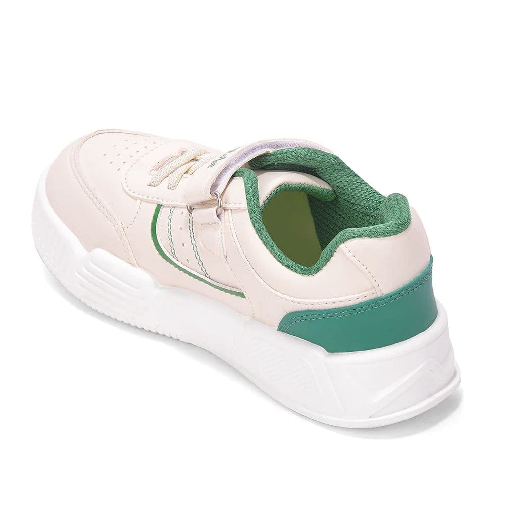 Lucy & Luke COSMO-8E White Casual Non lacing Sneakers for Kids by Liberty — photo 4
