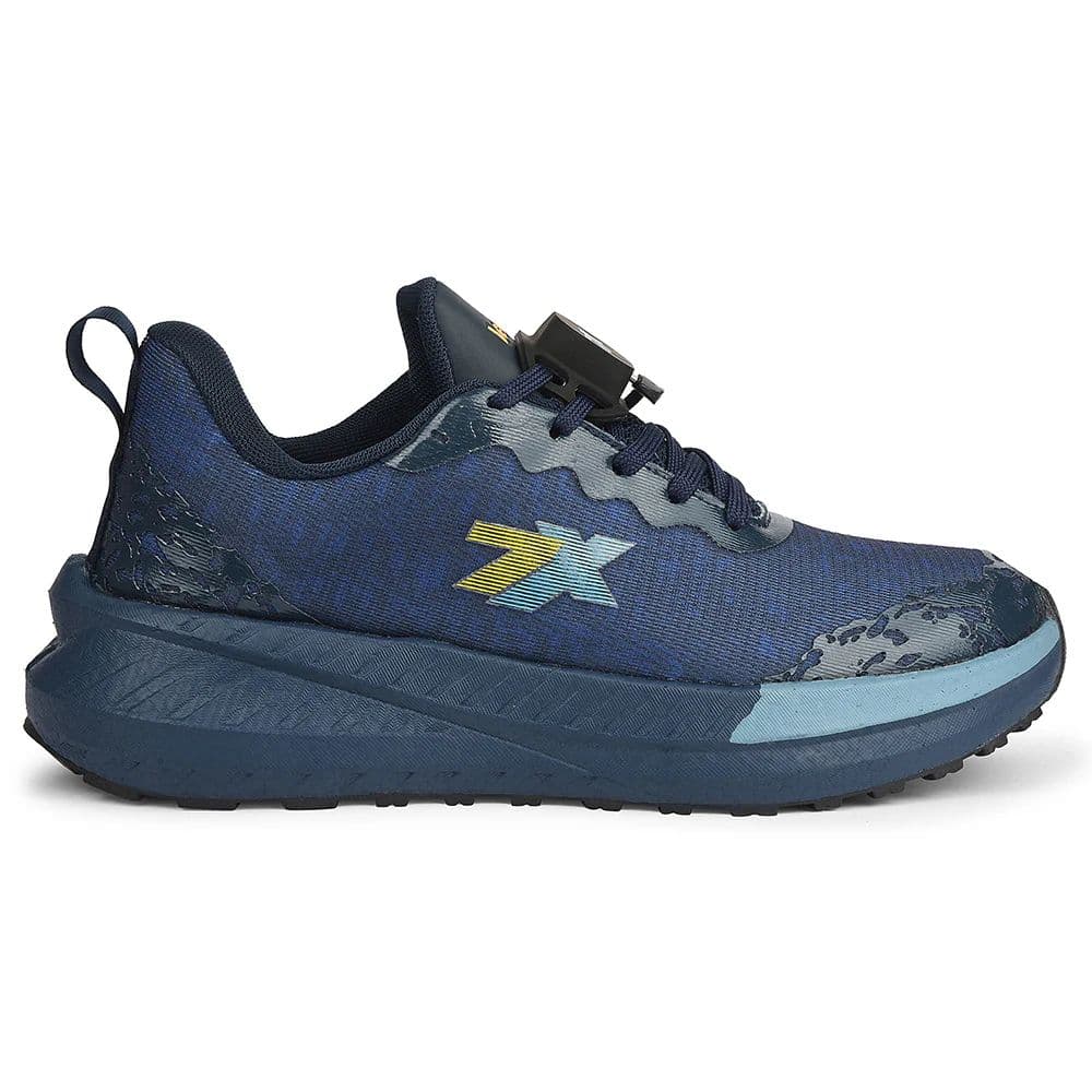Leap7x Navy Blue Sports Lacing Running Shoes For Men XLM-07MS By Liberty — photo 2