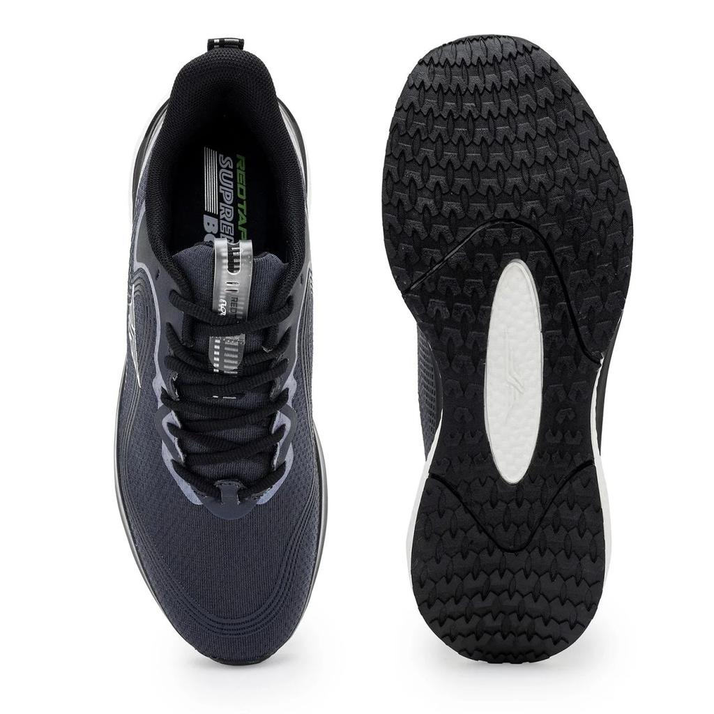 Athleisure Sports Shoes for Men in Grey and White | Low Cut Shoes. — photo 5