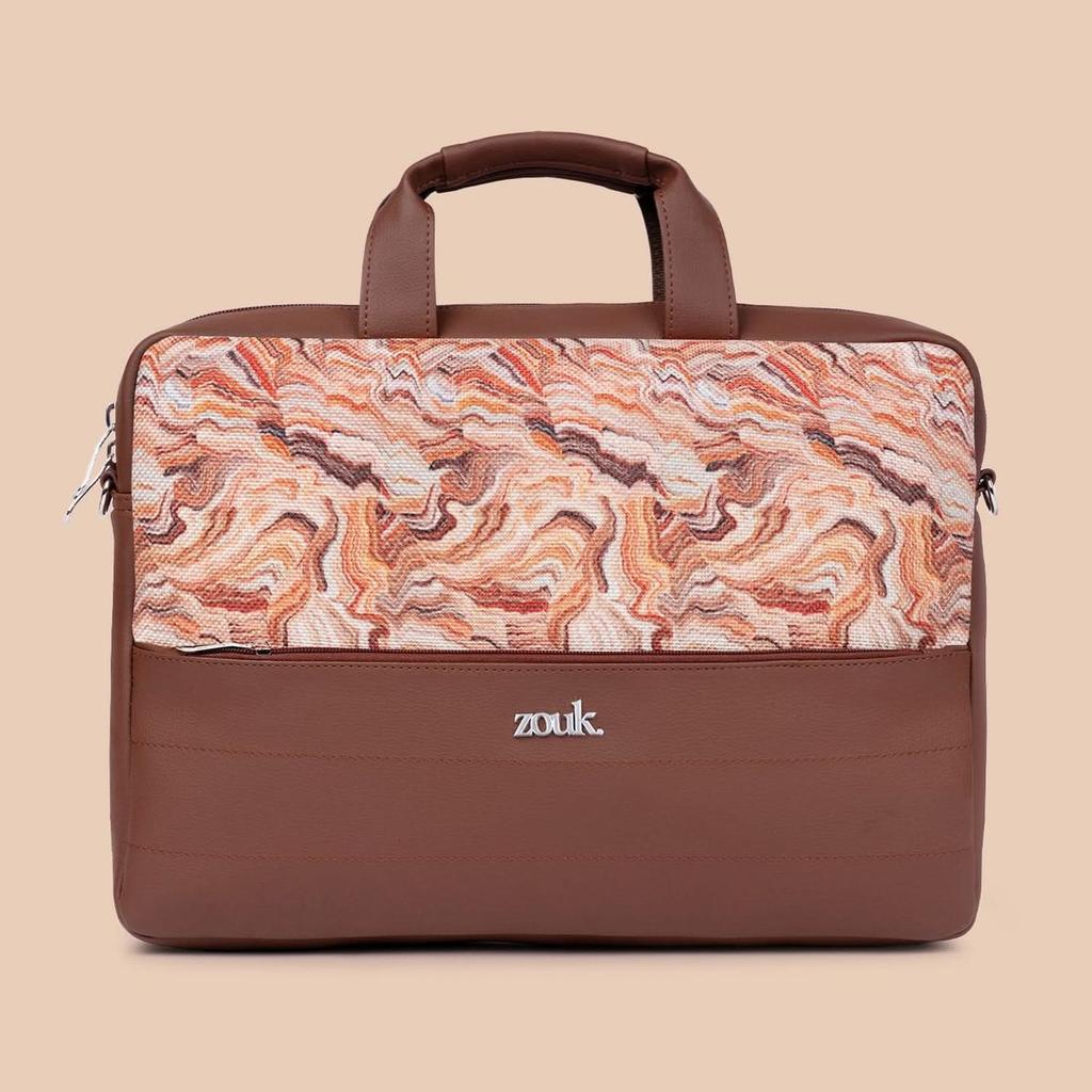 Arin Laptop Bag - Nicobar Coral — photo 3