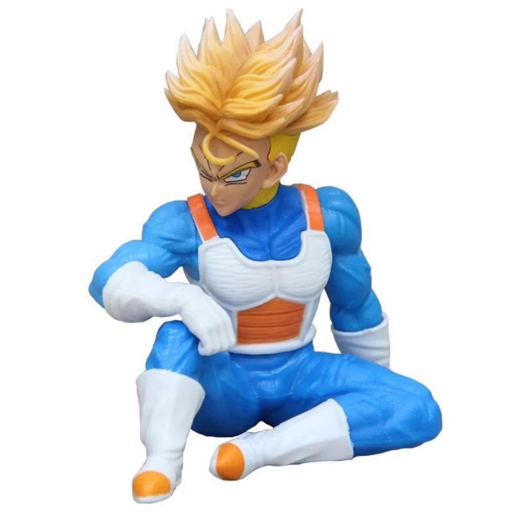 Saiyan Sitting Pose Figurine | Saiyan Serenity Collection — Sitting Trunks