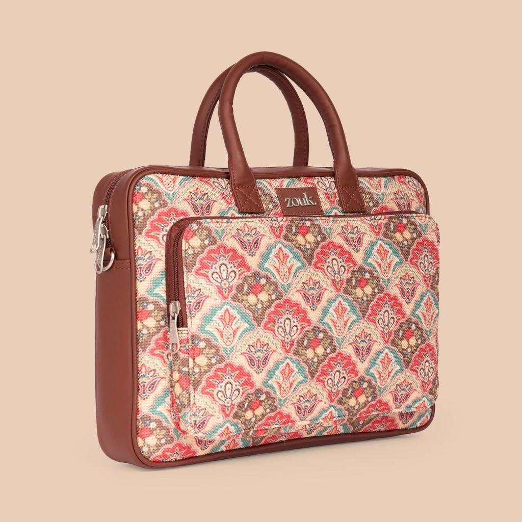 Mughal Art Multicolor Laptop Bag — photo 2