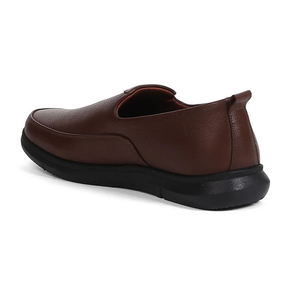 Healers S201-03 Tan Casual Non Lacing Slip-on Shoes for Men by Liberty — photo 3