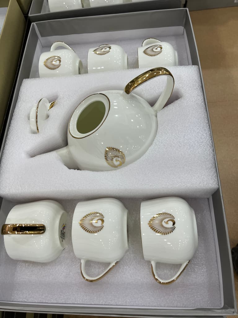 Tea Kettle | Kitchen & Dining | Metal | White