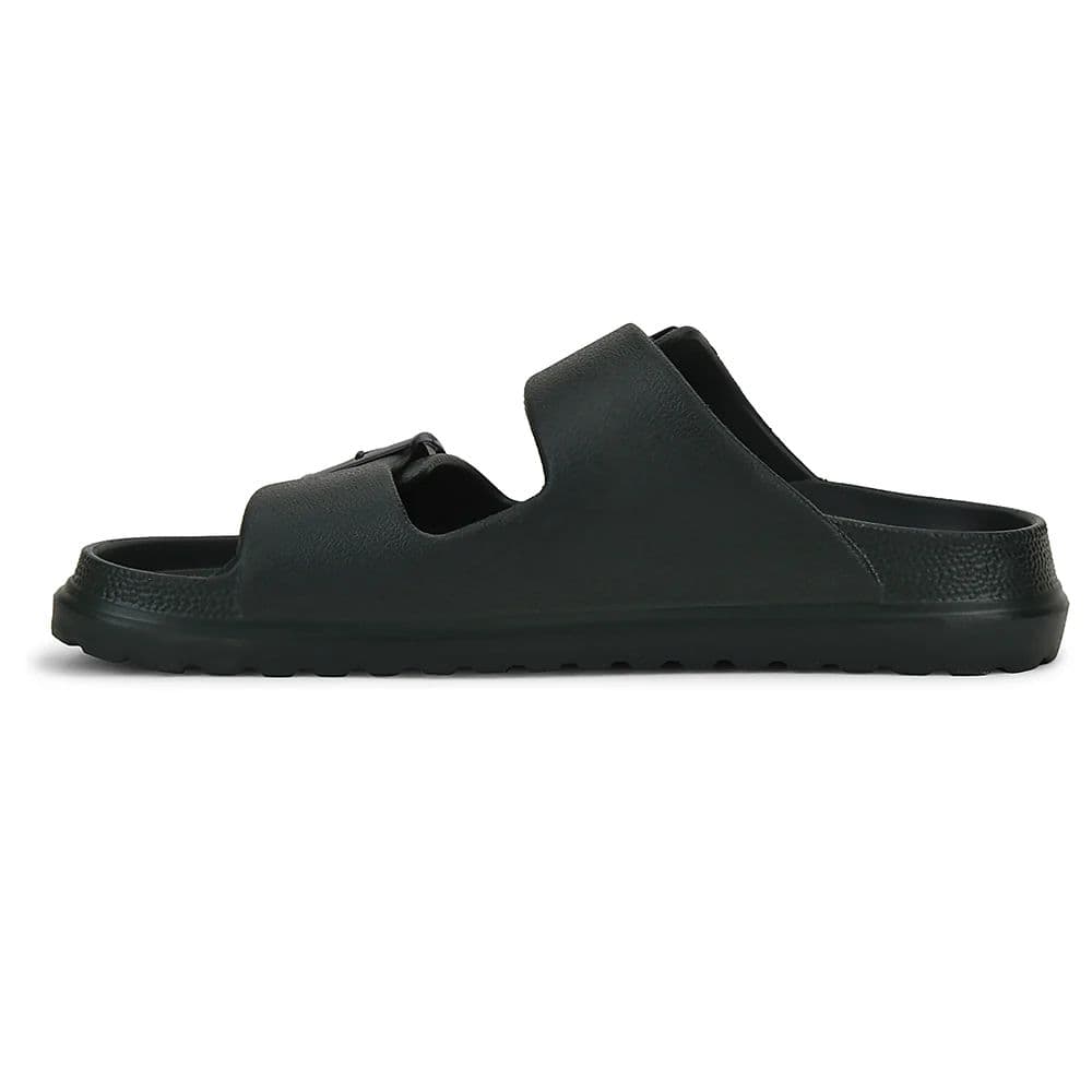 A-HA Olive Green Casual Flat Sandal For Men COMMIT By Liberty — photo 3