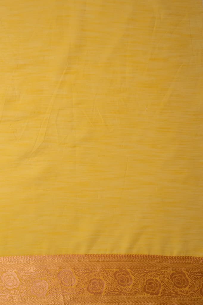 Mimosa Women's Woven Design Banarasi Style Art Silk Saree With Blouse Piece : SA00001773GDFREE — photo 7