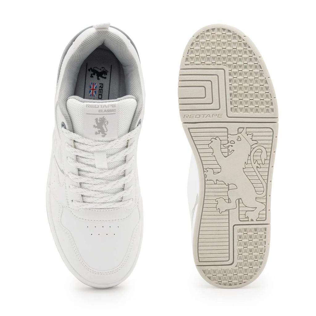 Sneakers for Women in Grey and White | Casual Low-Cut Lifestyle Shoes. — photo 5