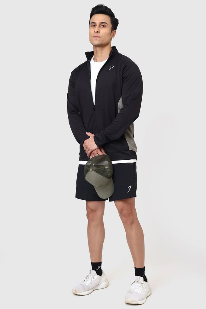 Polish Colourblock Jacket Black — photo 3
