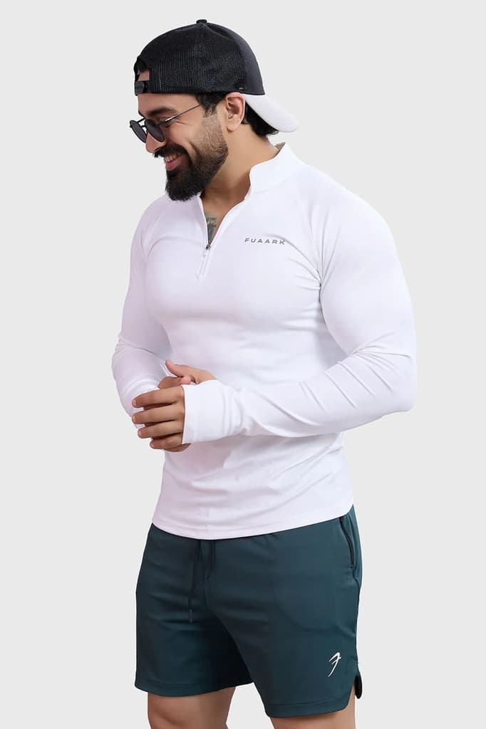Axis Pullover White — S