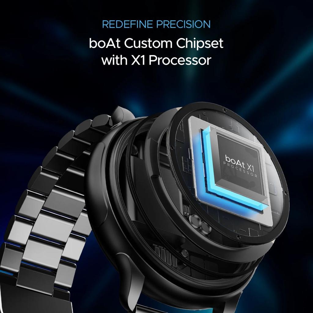 boAt Lunar Oasis | Smartwatch with 1.43" AMOLED Display, Turn-By-Turn Navigation, Dynamic User Interface, QR Tray — photo 6