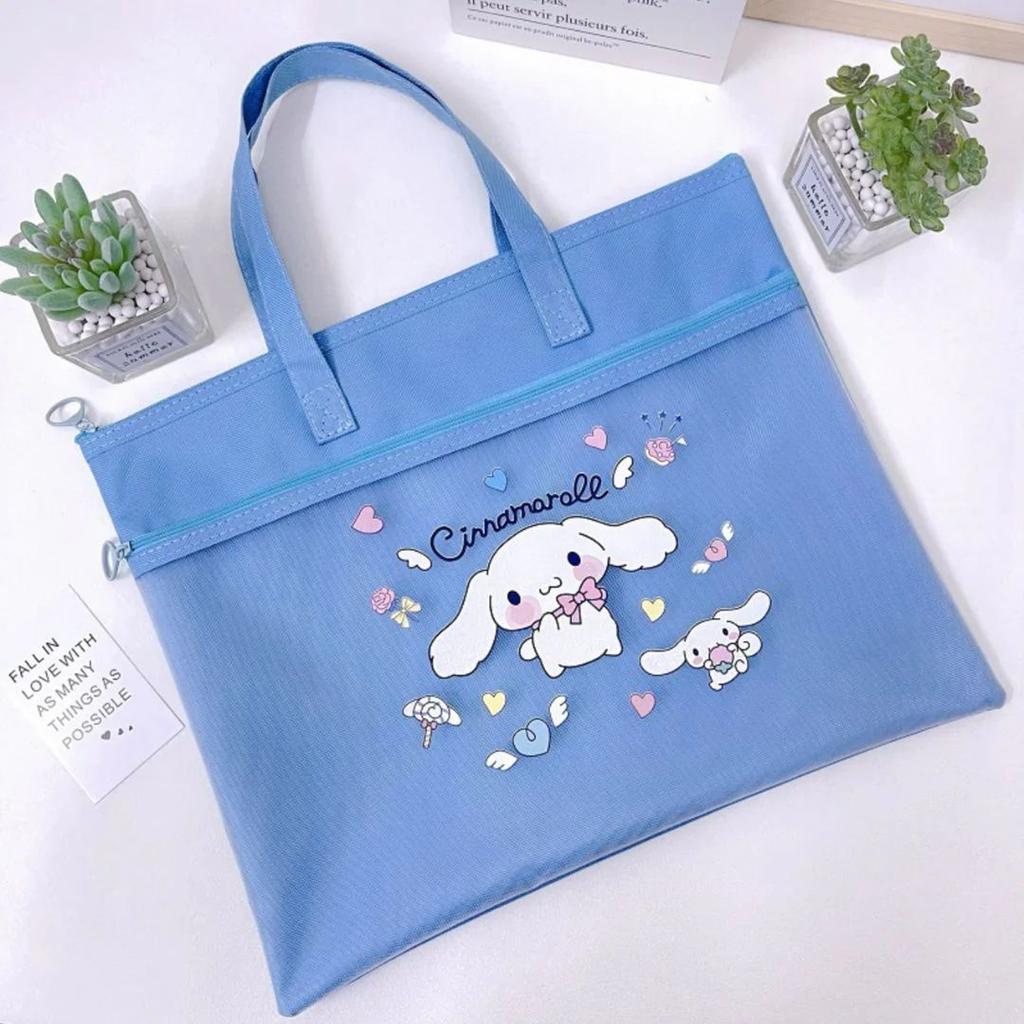 Kuromi Theme Tote Bag | Stylish Zipped Canvas Bag — photo 5