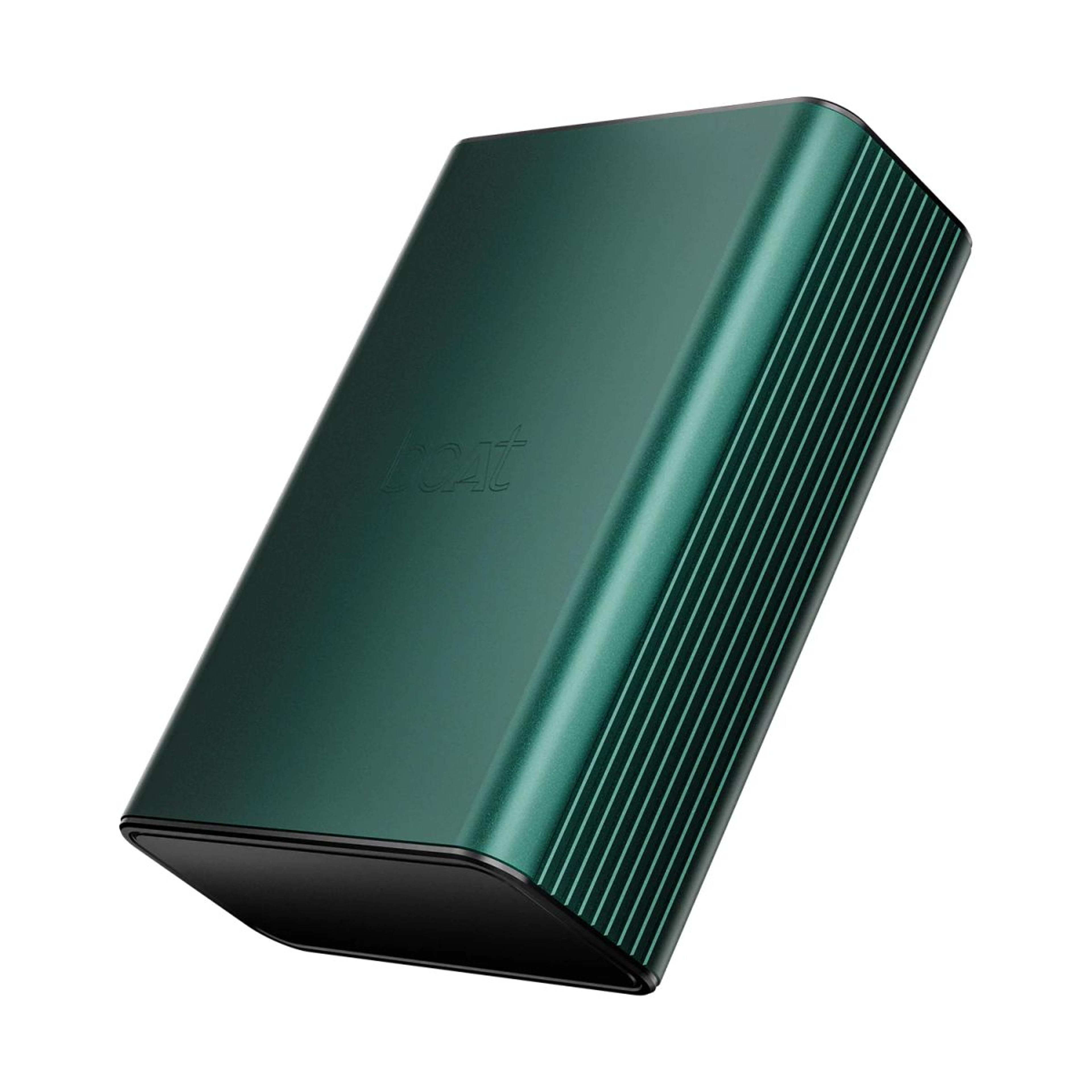 boAt Energyshroom PB400 Pro | 20000 mAh Powerbank with 2-way 22.5W fast charging,Pass-Through Charging, 12-Layer Smart IC Protection, Aluminium Casing & Compact