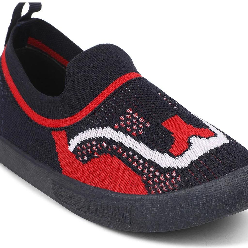 Lucy & Luke (Black) Casual Non Lacing Shoes For Kids 8152-1 By Liberty — photo 4