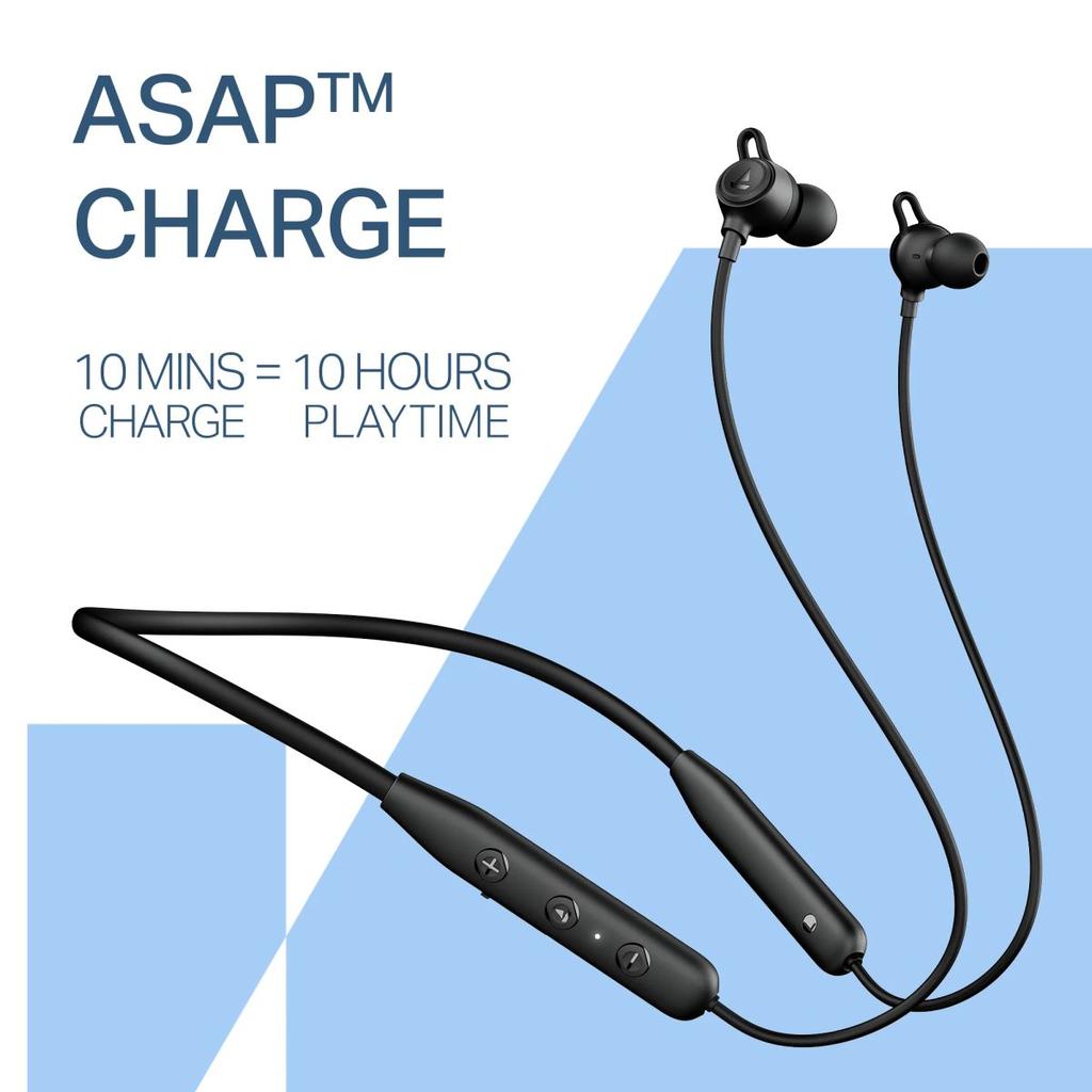 boAt Rockerz 200 | Wireless Earphone with 60H Playback, ASAP™ Charge, BEAST™ Mode, ENx™ Technology — photo 6