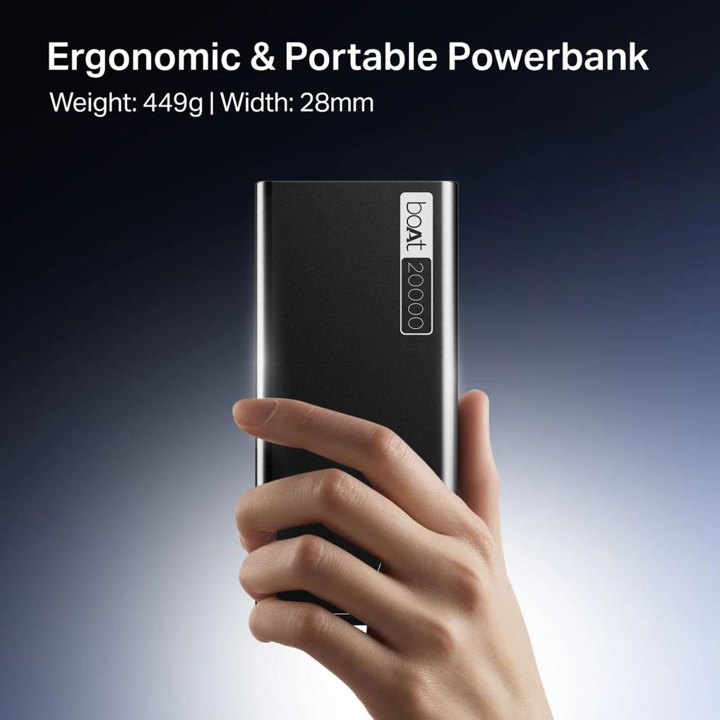 boAt Energyshroom PB400 | Powerbank with 20000mAh battery capacity with Smart IC protection — photo 5