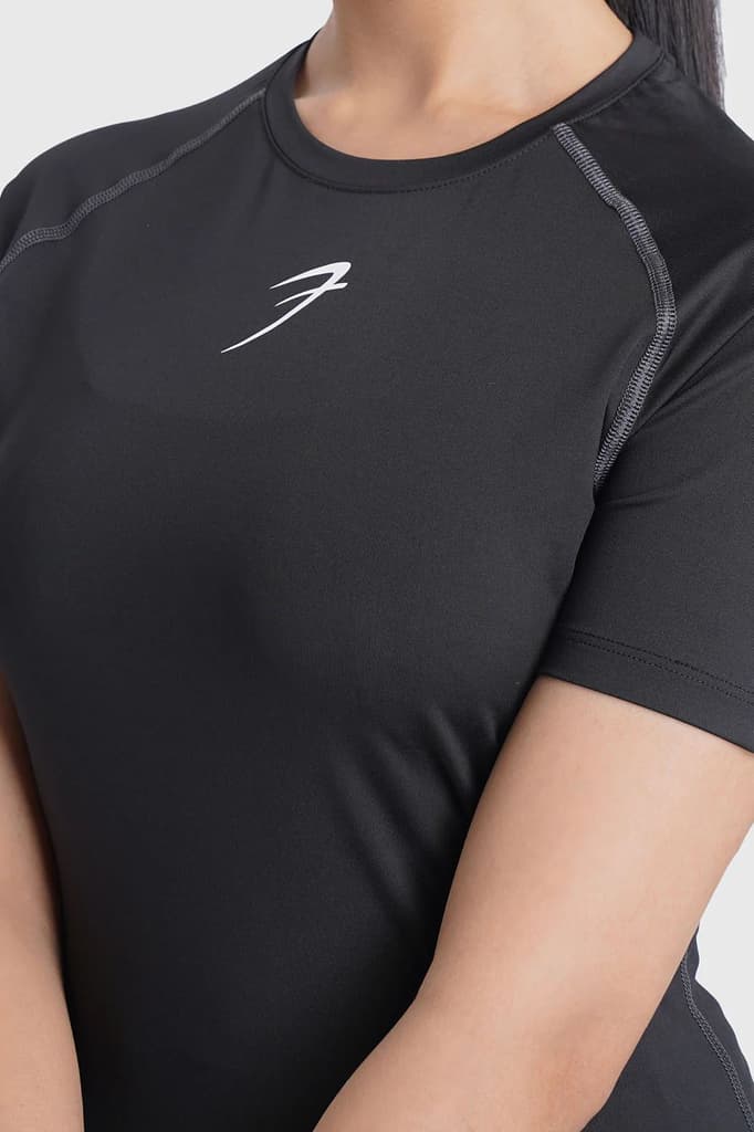 Compression T-shirt Black — photo 4