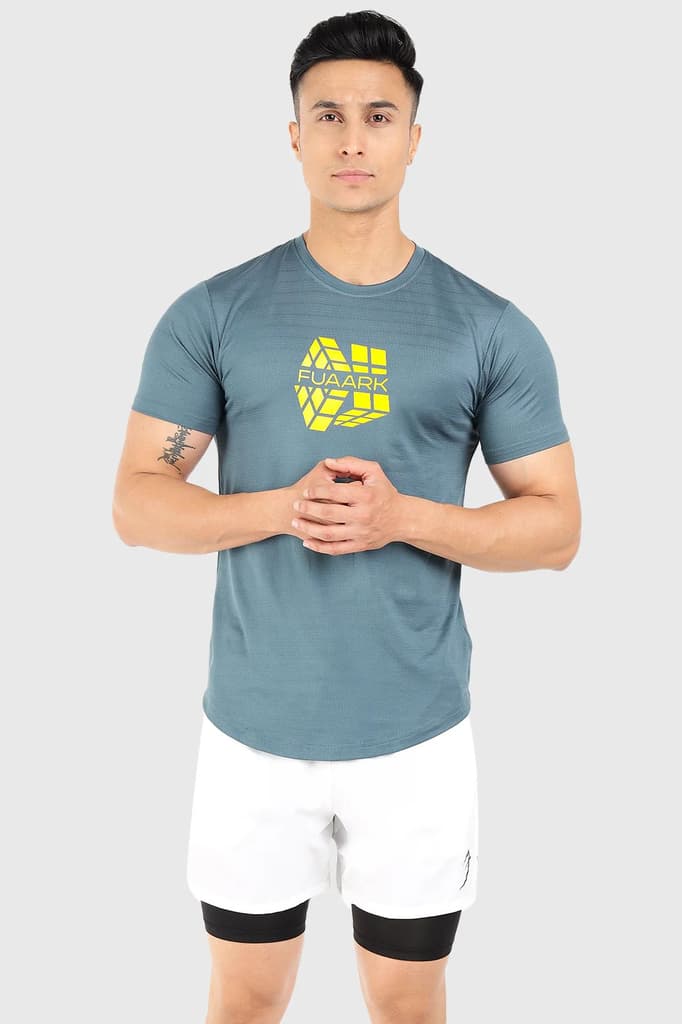 Revolve T-shirt Arctic Blue — photo 4