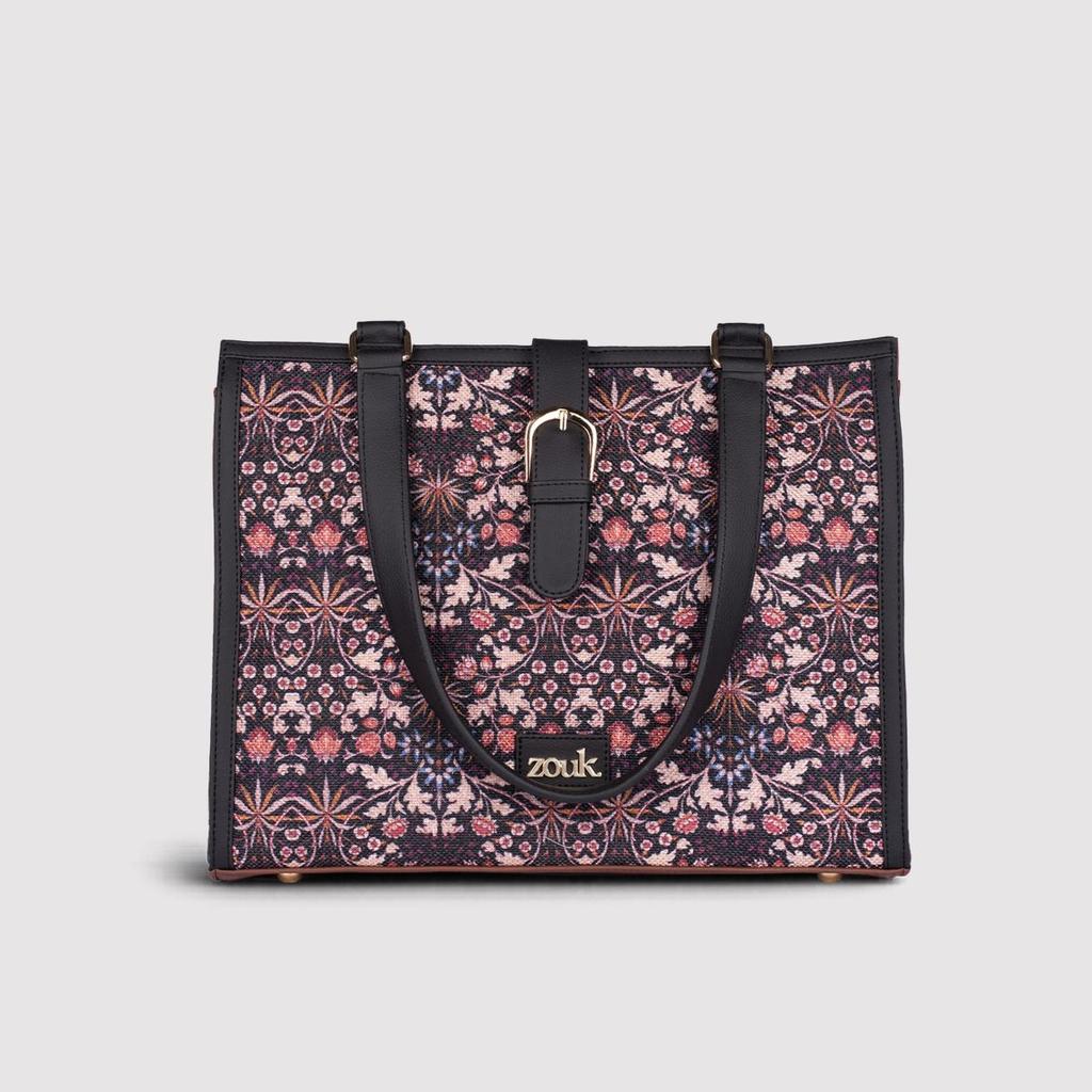 Rhea Kapoor Office Bag Kashmir Blooms & Rhea Kapoor Clutch FloMotif Combo — photo 2