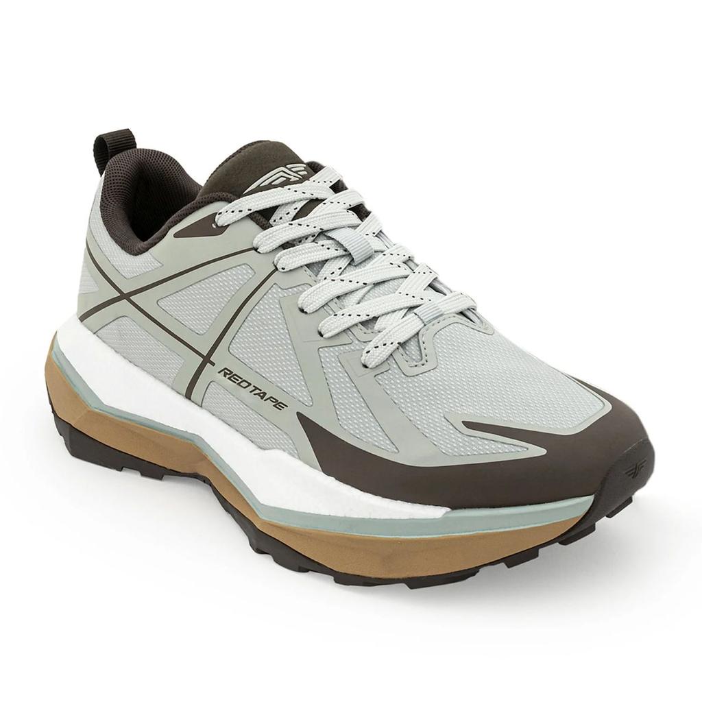 Athleisure Sports Shoes for Men in Brown and Green | Low-Cut Shoes.