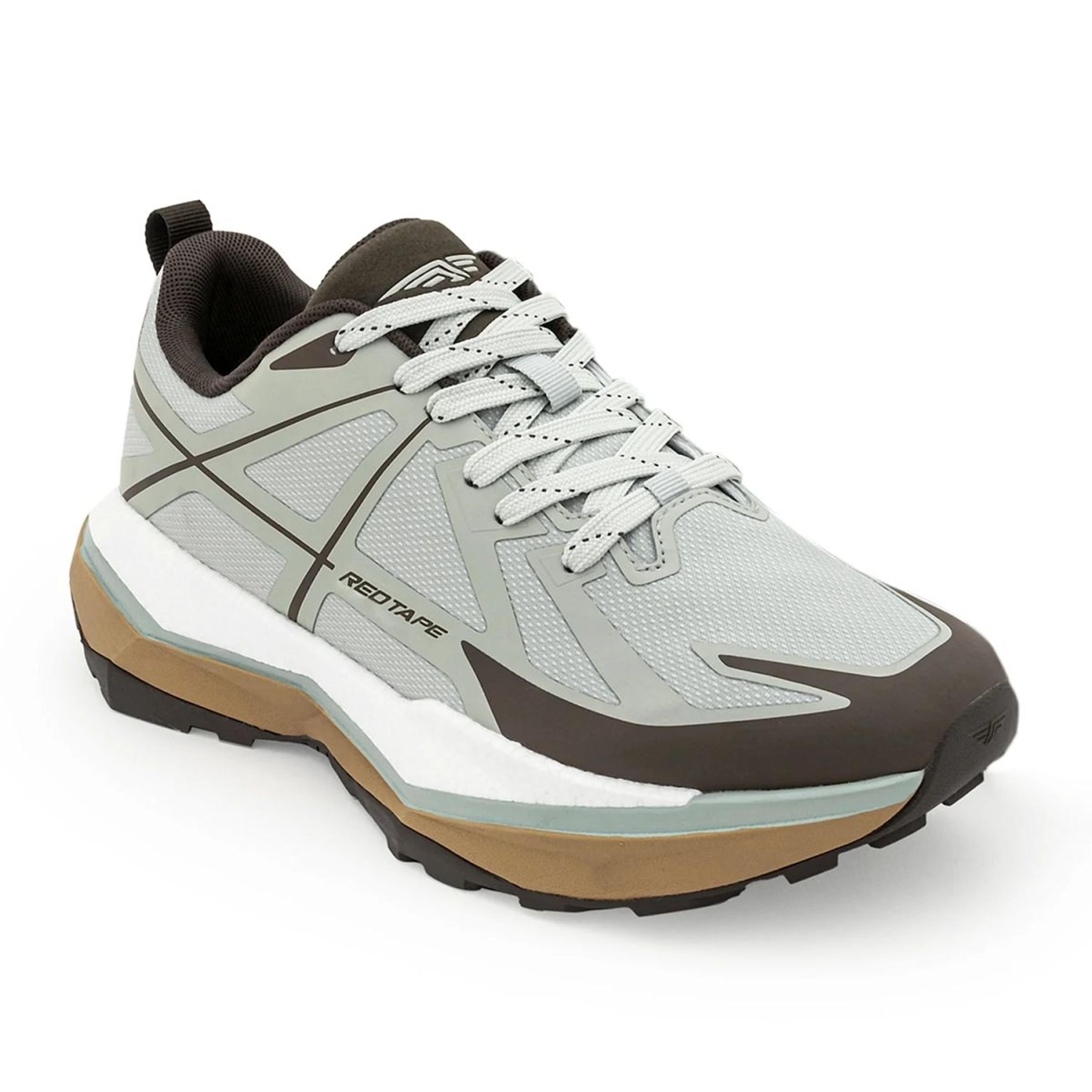Athleisure Sports Shoes for Men in Brown and Green | Low-Cut Shoes.