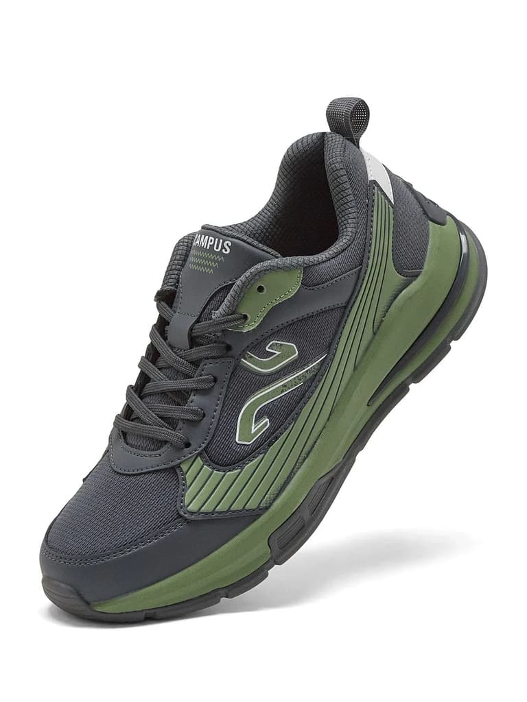 DENRO Grey Men's Sneakers — photo 3