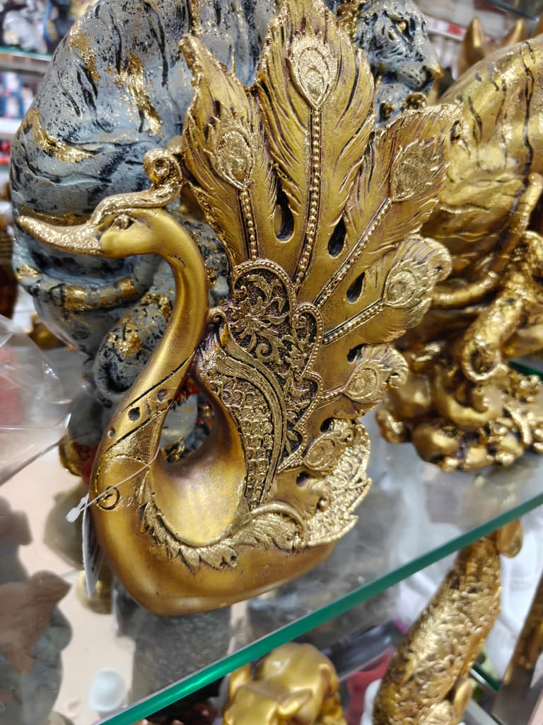 Gold Duck Decoration | Swan Statue | Home Decor | Gold