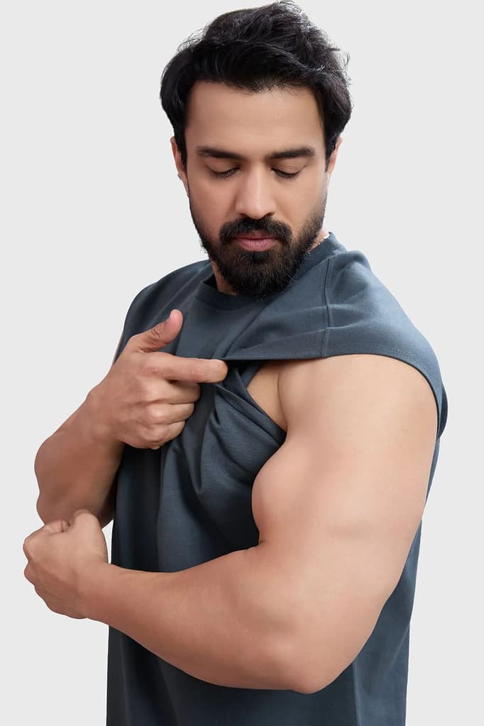 Blackout Capsleeves Tank Dark Grey — photo 5