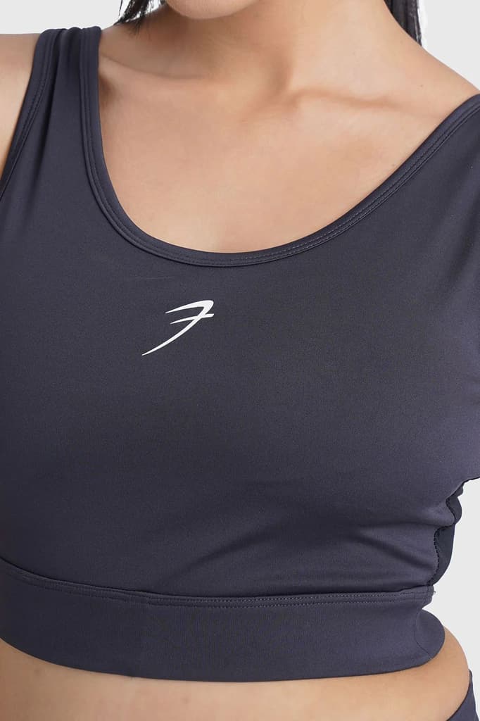 Active Full Support Sports Bra Coal — photo 3