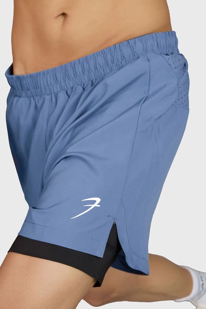 Hyper 5" Running Shorts Light Grey — photo 3