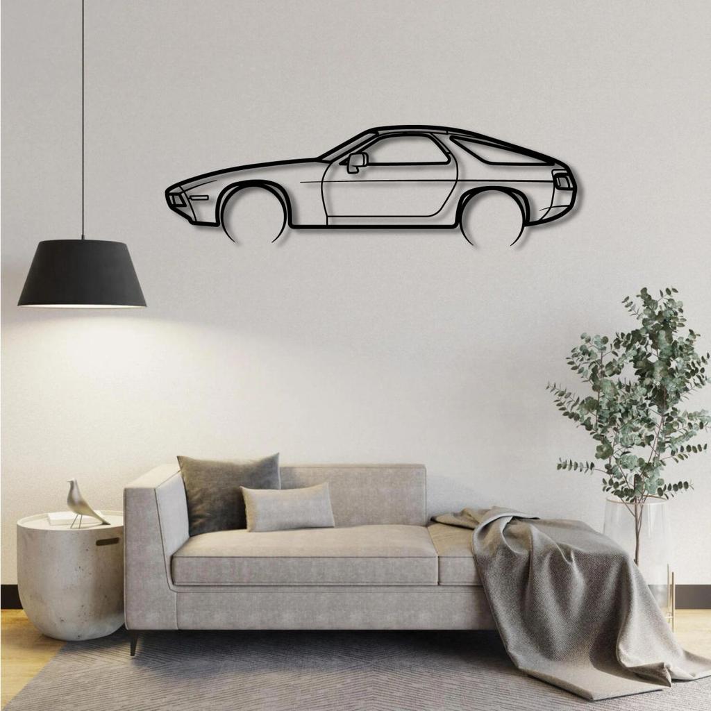 1977 PORSCHE 928 METAL WALL ART — photo 2