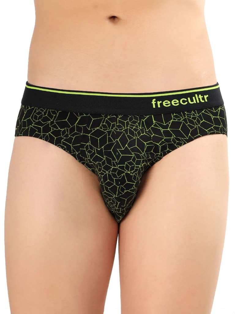 Men's Cotton Printed Briefs (Pack of 6) — photo 3
