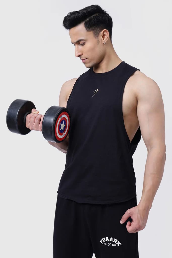 Drift Deep Arm Tank Black — photo 5