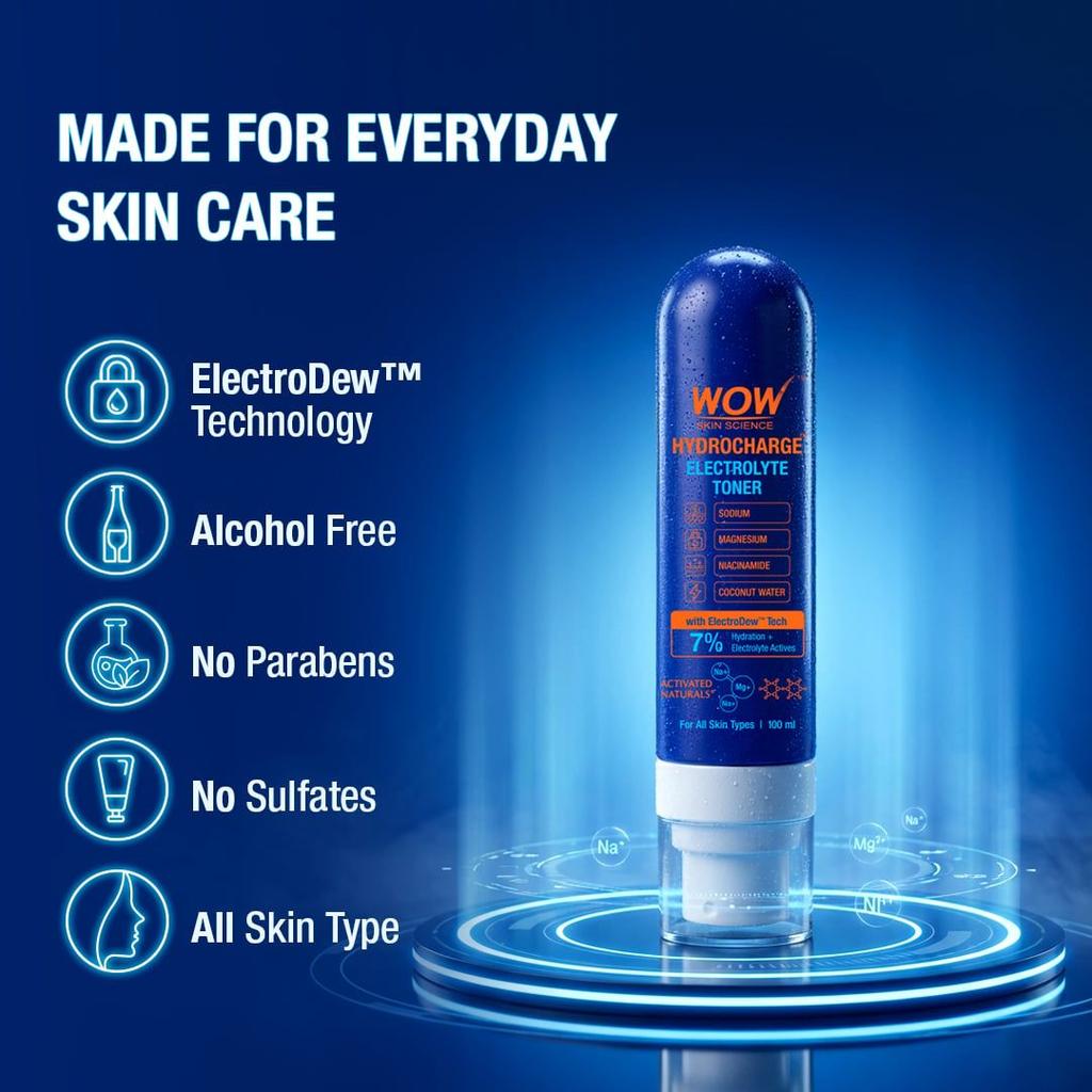 HydroCharge Electrolyte Toner Deep Hydration with Coconut Water