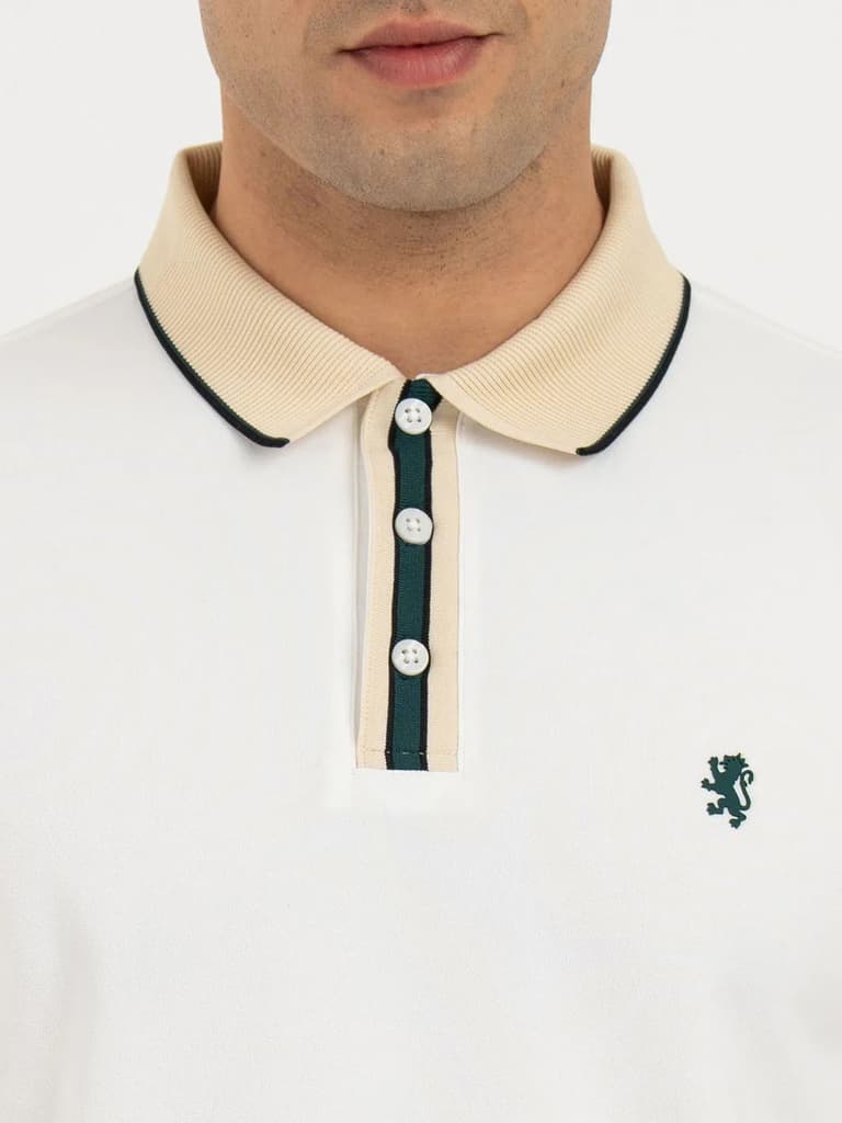 Polo T Shirts for Men in White | Classic Polo T Shirts — photo 4