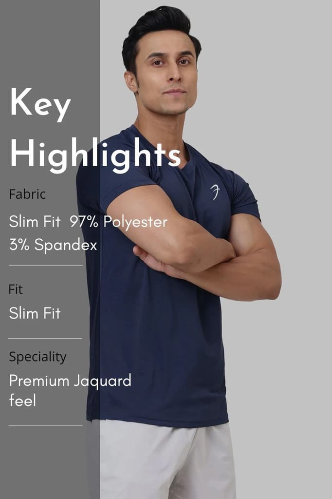Rogue T-shirt Navy — photo 7