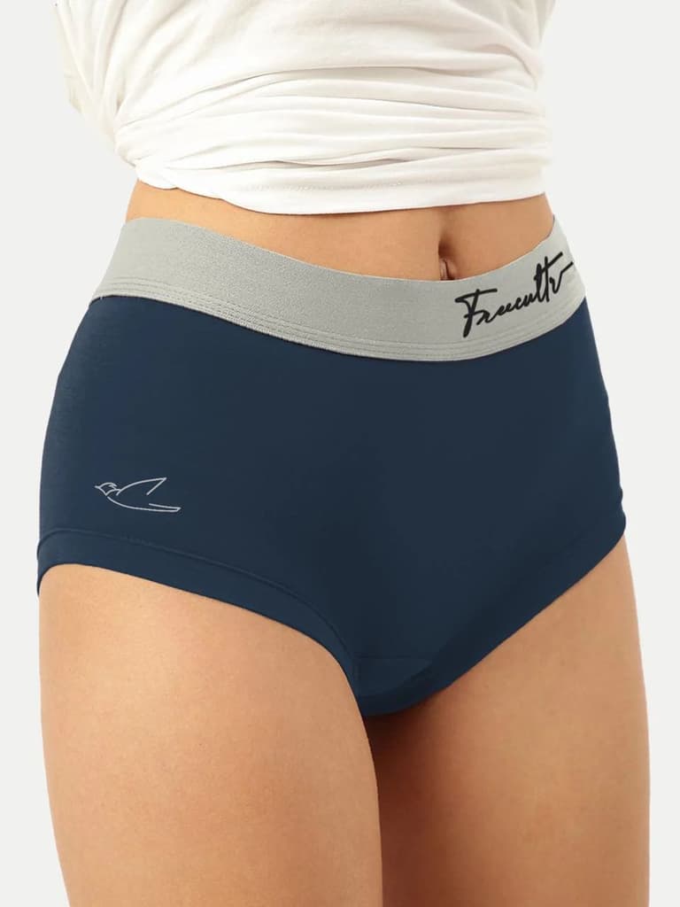 Women's Micro Modal Solid Waistband Boxer Brief With Cult Waistband (Pack of 5) — photo 5