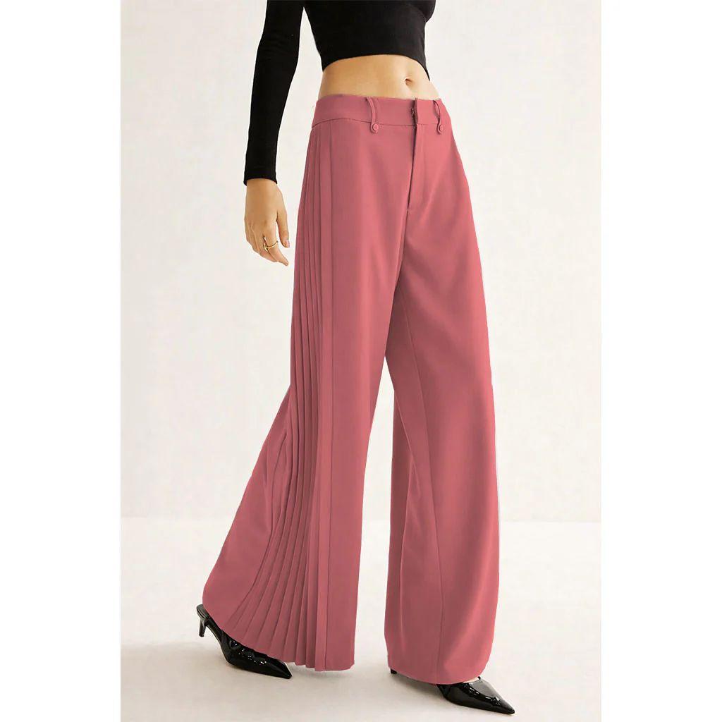 Pleat Please Wide Leg Pants — photo 10