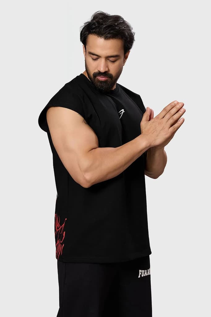Dragon Capsleeves Tank Black — photo 6