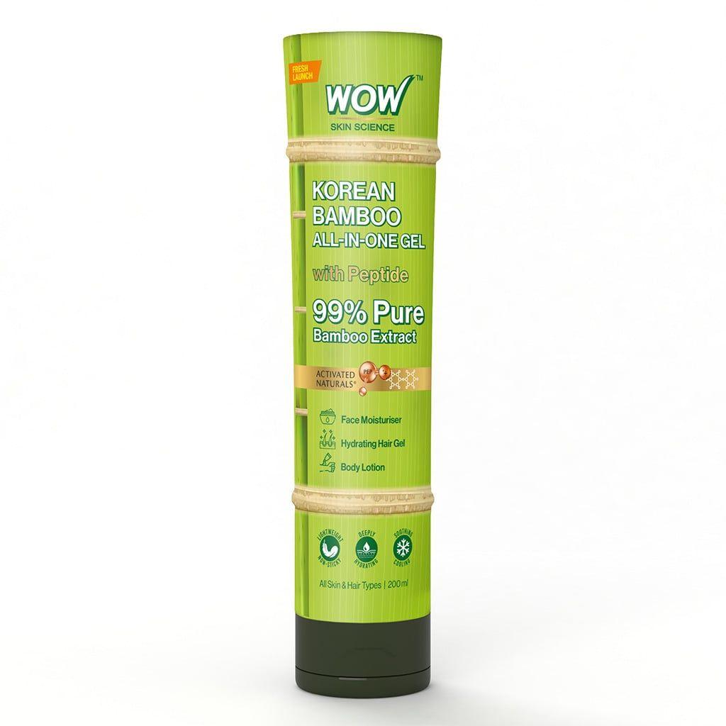 Korean Bamboo Gel Lightweight Hydration for Skin & Hair